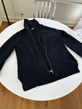 Zara Cable Knit Zip